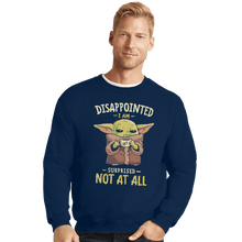 Load image into Gallery viewer, Shirts Crewneck Sweater, Unisex / Small / Navy Not At All
