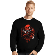 Load image into Gallery viewer, Daily_Deal_Shirts Crewneck Sweater, Unisex / Small / Black EDII Crossbone
