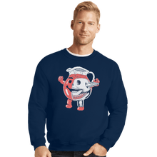 Load image into Gallery viewer, Secret_Shirts Crewneck Sweater, Unisex / Small / Navy In The Kool Aid
