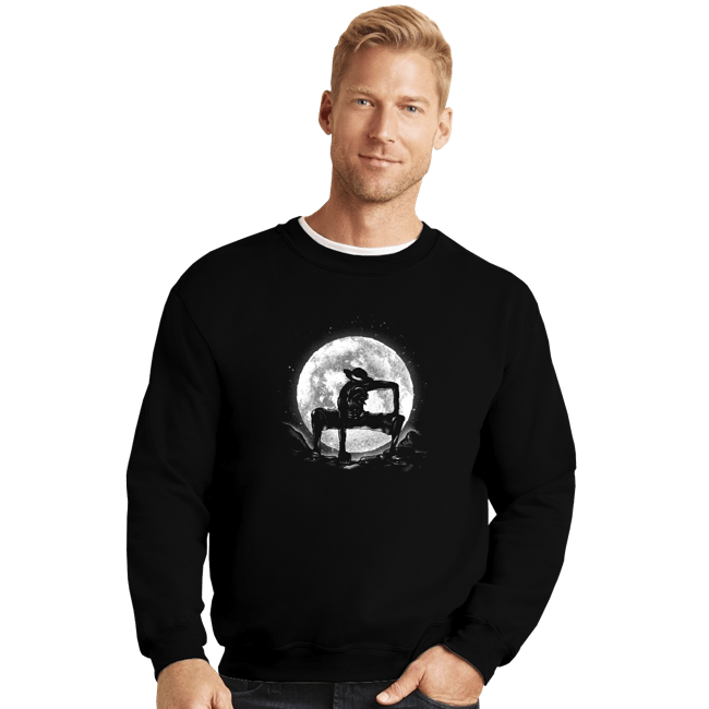 Shirts Crewneck Sweater, Unisex / Small / Black Moonlight Gear