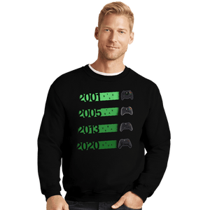 Shirts Crewneck Sweater, Unisex / Small / Black 2001 Controller