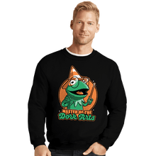 Load image into Gallery viewer, Daily_Deal_Shirts Crewneck Sweater, Unisex / Small / Black Master Of The Dork Arts
