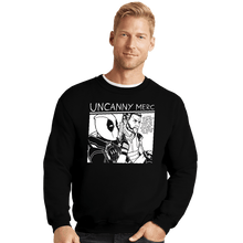 Load image into Gallery viewer, Daily_Deal_Shirts Crewneck Sweater, Unisex / Small / Black Uncanny Merc
