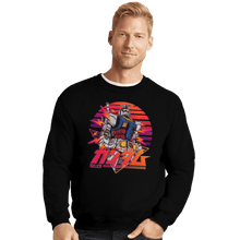 Load image into Gallery viewer, Shirts Crewneck Sweater, Unisex / Small / Black Gundam RX 78 Retro
