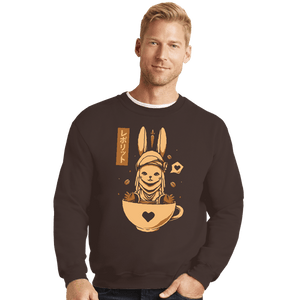 Shirts Crewneck Sweater, Unisex / Small / Dark Chocolate Loporrit Coffee