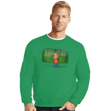 Load image into Gallery viewer, Shirts Crewneck Sweater, Unisex / Small / Irish Green Groot&#39;s Detention
