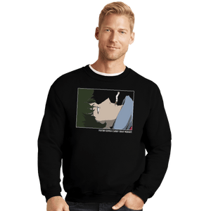Shirts Crewneck Sweater, Unisex / Small / Black Carry That Weight