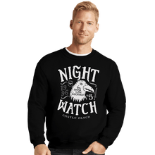Load image into Gallery viewer, Shirts Crewneck Sweater, Unisex / Small / Black Watchers Of The Wall
