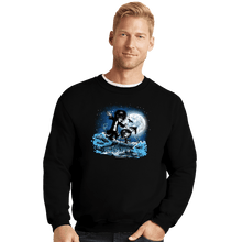 Load image into Gallery viewer, Daily_Deal_Shirts Crewneck Sweater, Unisex / Small / Black Dream And Death
