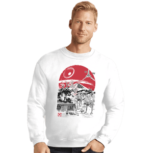 Shirts Crewneck Sweater, Unisex / Small / White The Empire In Japan