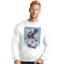 Load image into Gallery viewer, Shirts Crewneck Sweater, Unisex / Small / White Nu Watercolor
