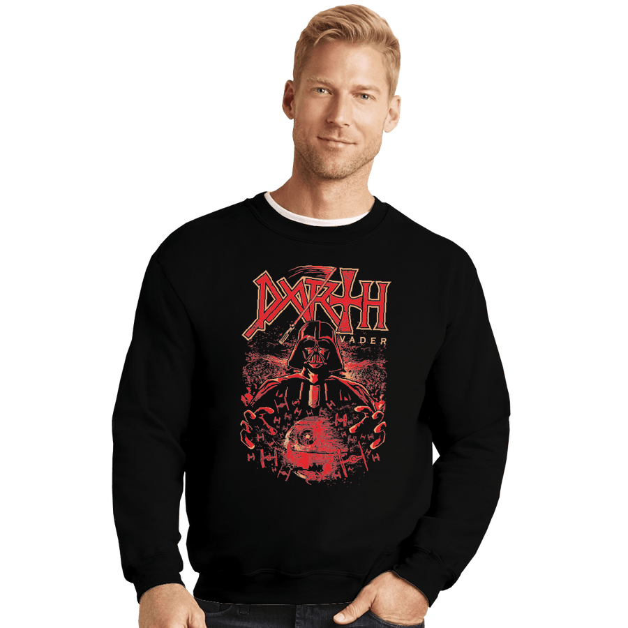 Shirts Crewneck Sweater, Unisex / Small / Black Sith Of Darkness