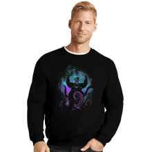 Load image into Gallery viewer, Shirts Crewneck Sweater, Unisex / Small / Black Ursula Art
