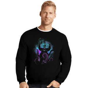 Shirts Crewneck Sweater, Unisex / Small / Black Ursula Art
