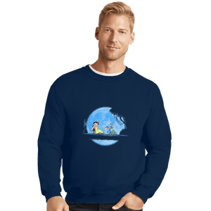 Shirts Crewneck Sweater, Unisex / Small / Navy Hakuna Ohanata