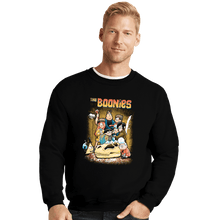 Load image into Gallery viewer, Secret_Shirts Crewneck Sweater, Unisex / Small / Black The Boonies
