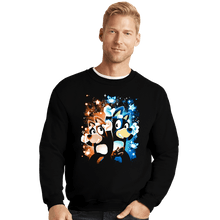 Load image into Gallery viewer, Daily_Deal_Shirts Crewneck Sweater, Unisex / Small / Black Tickle Crabs
