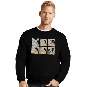 Shirts Crewneck Sweater, Unisex / Small / Black Emergency Kosplay