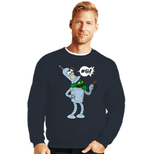 Load image into Gallery viewer, Daily_Deal_Shirts Crewneck Sweater, Unisex / Small / Dark Heather Cybersquatting
