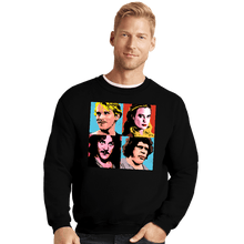 Load image into Gallery viewer, Shirts Crewneck Sweater, Unisex / Small / Black Princess Warhol
