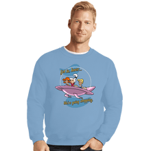 Load image into Gallery viewer, Secret_Shirts Crewneck Sweater, Unisex / Small / Powder Blue Get In Judy
