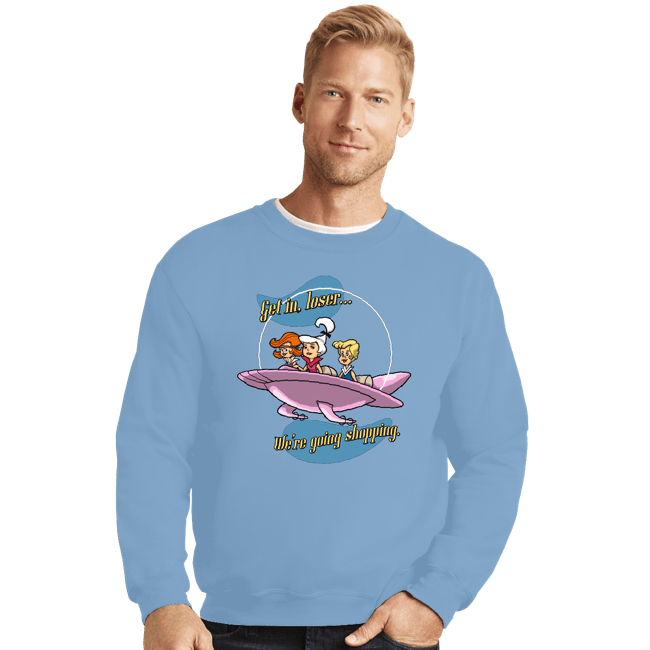 Secret_Shirts Crewneck Sweater, Unisex / Small / Powder Blue Get In Judy