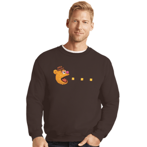 Shirts Crewneck Sweater, Unisex / Small / Dark Chocolate Wocka Wocka