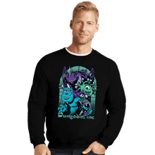 Load image into Gallery viewer, Daily_Deal_Shirts Crewneck Sweater, Unisex / Small / Black Dungeons Inc
