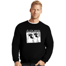 Load image into Gallery viewer, Daily_Deal_Shirts Crewneck Sweater, Unisex / Small / Black Alien Youth
