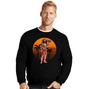 Daily_Deal_Shirts Crewneck Sweater, Unisex / Small / Black The Ultimate Baywatch