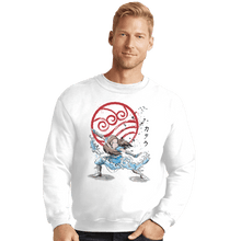 Load image into Gallery viewer, Shirts Crewneck Sweater, Unisex / Small / White The Power Of The Water Tribe
