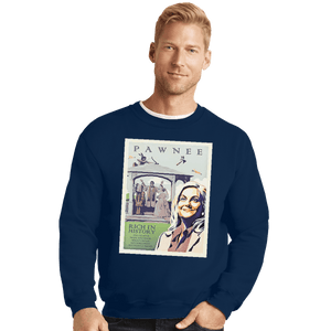 Shirts Crewneck Sweater, Unisex / Small / Navy Explore Pawnee