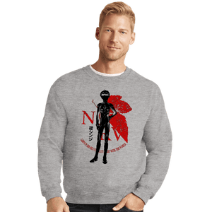 Shirts Crewneck Sweater, Unisex / Small / Sports Grey Crimson Pilot
