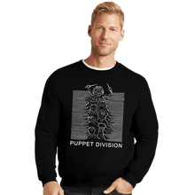 Load image into Gallery viewer, Daily_Deal_Shirts Crewneck Sweater, Unisex / Small / Black Puppet Division
