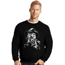 Load image into Gallery viewer, Daily_Deal_Shirts Crewneck Sweater, Unisex / Small / Black Nightmare Splatter
