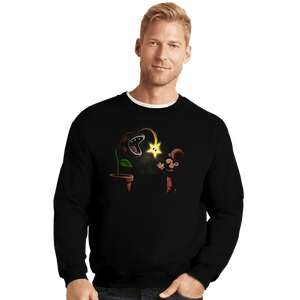 Shirts Crewneck Sweater, Unisex / Small / Black Plant Trap