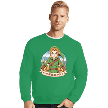 Load image into Gallery viewer, Shirts Crewneck Sweater, Unisex / Small / Irish Green Mask Collector
