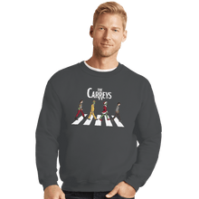 Load image into Gallery viewer, Shirts Crewneck Sweater, Unisex / Small / Charcoal The Carreys
