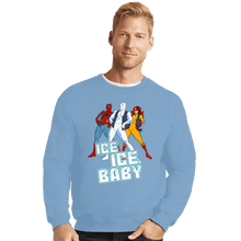 Load image into Gallery viewer, Daily_Deal_Shirts Crewneck Sweater, Unisex / Small / Powder Blue Amazing Friends
