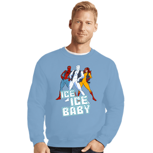 Daily_Deal_Shirts Crewneck Sweater, Unisex / Small / Powder Blue Amazing Friends