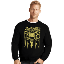 Load image into Gallery viewer, Shirts Crewneck Sweater, Unisex / Small / Black Yellow Ranger

