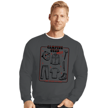 Load image into Gallery viewer, Daily_Deal_Shirts Crewneck Sweater, Unisex / Small / Charcoal Camping Gear
