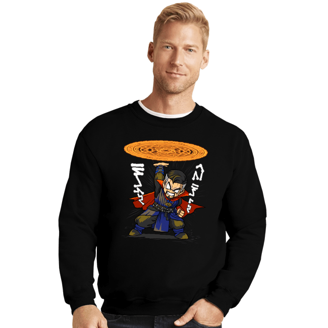 Secret_Shirts Crewneck Sweater, Unisex / Small / Black Magic Disc