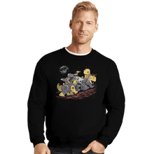 Load image into Gallery viewer, Shirts Crewneck Sweater, Unisex / Small / Black Bots Before Time
