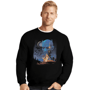 Shirts Crewneck Sweater, Unisex / Small / Black Throne Wars