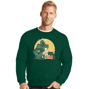 Shirts Crewneck Sweater, Unisex / Small / Forest Gaming Buddies