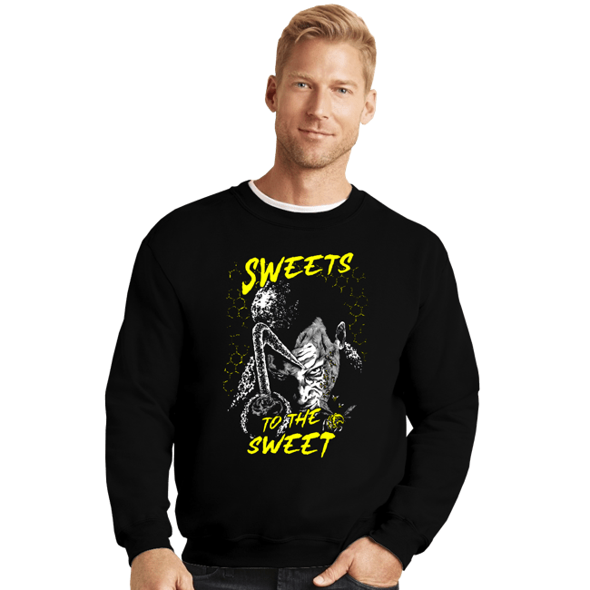 Shirts Crewneck Sweater, Unisex / Small / Black Sweets To The Sweet