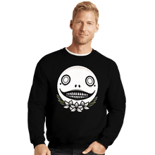 Load image into Gallery viewer, Shirts Crewneck Sweater, Unisex / Small / Black Emil Lunar Tears
