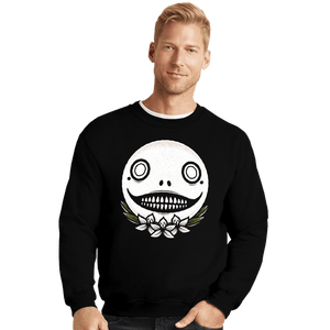 Shirts Crewneck Sweater, Unisex / Small / Black Emil Lunar Tears