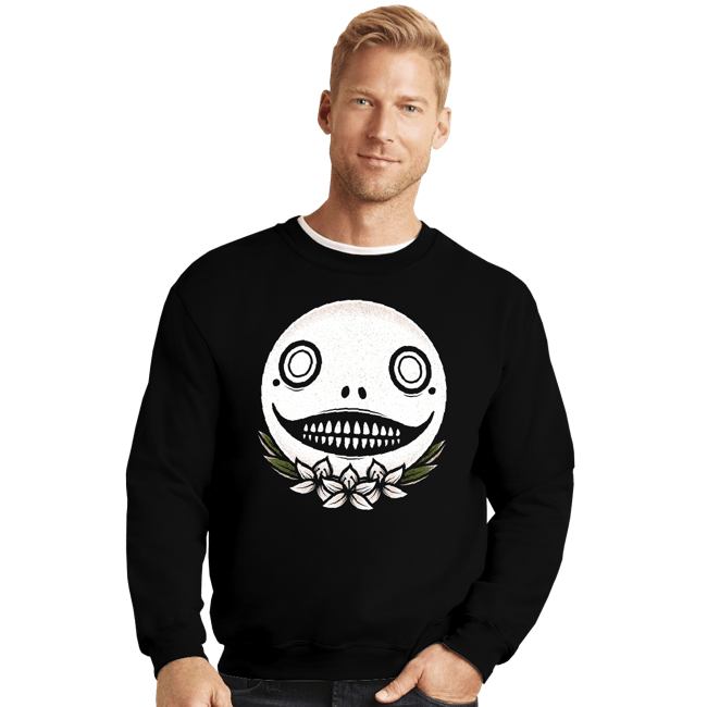 Shirts Crewneck Sweater, Unisex / Small / Black Emil Lunar Tears